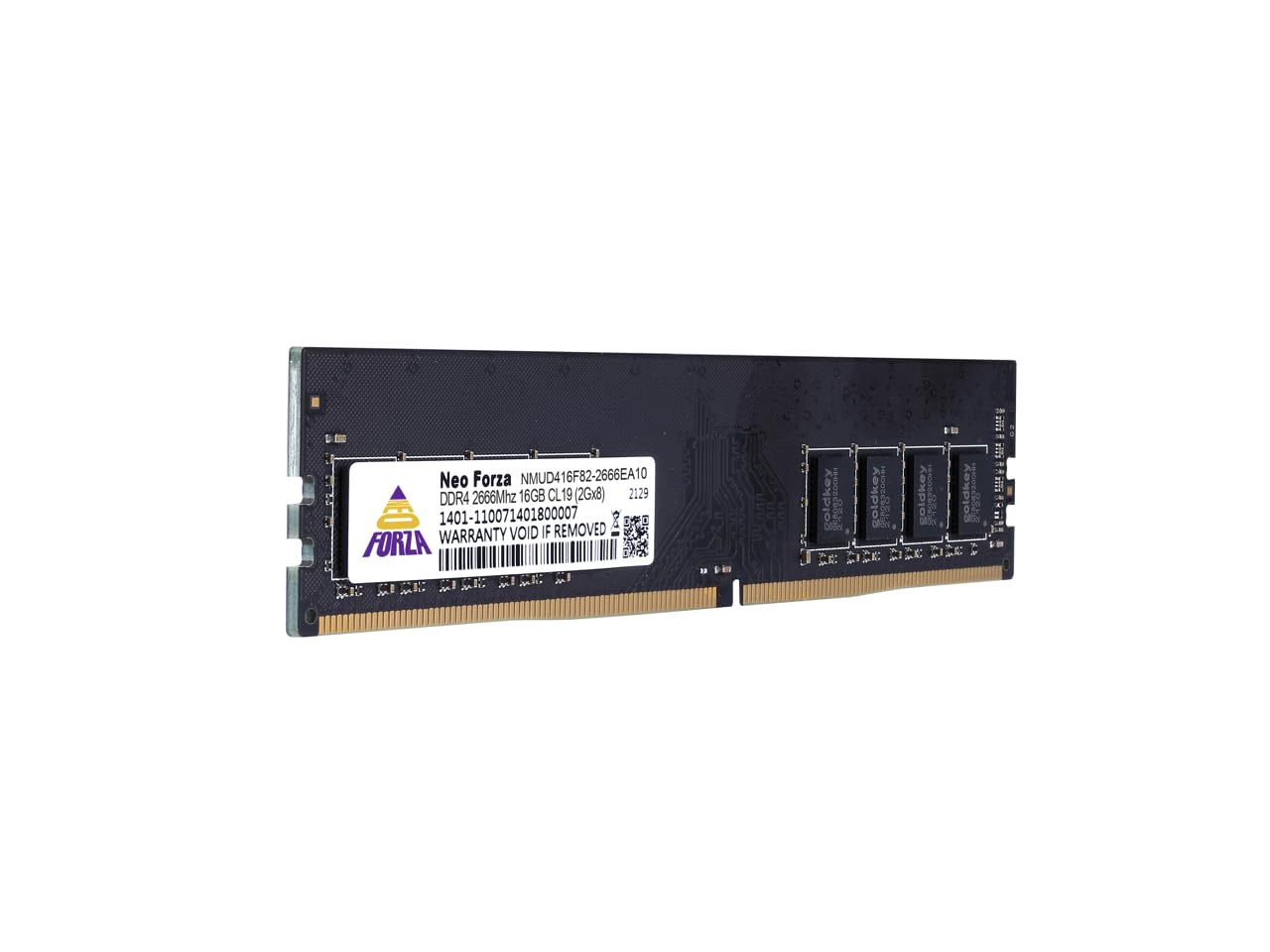 GOLDKEY 16GB DDR4 DIMM 2666MHZ CL19 Retail, Black, Normal : Amazon GOLDKEY 16GB DDR4 DIMM 2666MHZ CL19 Retail, Black, Normal : Amazon